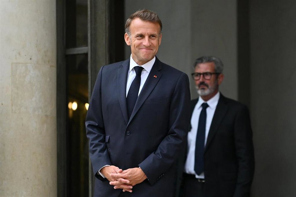 El presidente de Francia, Emmanuel Macron