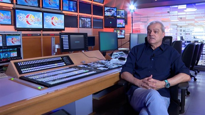 El presentador Ramón García.