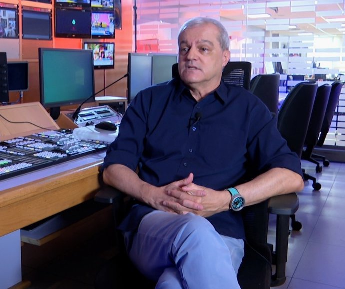 El presentador Ramón García.