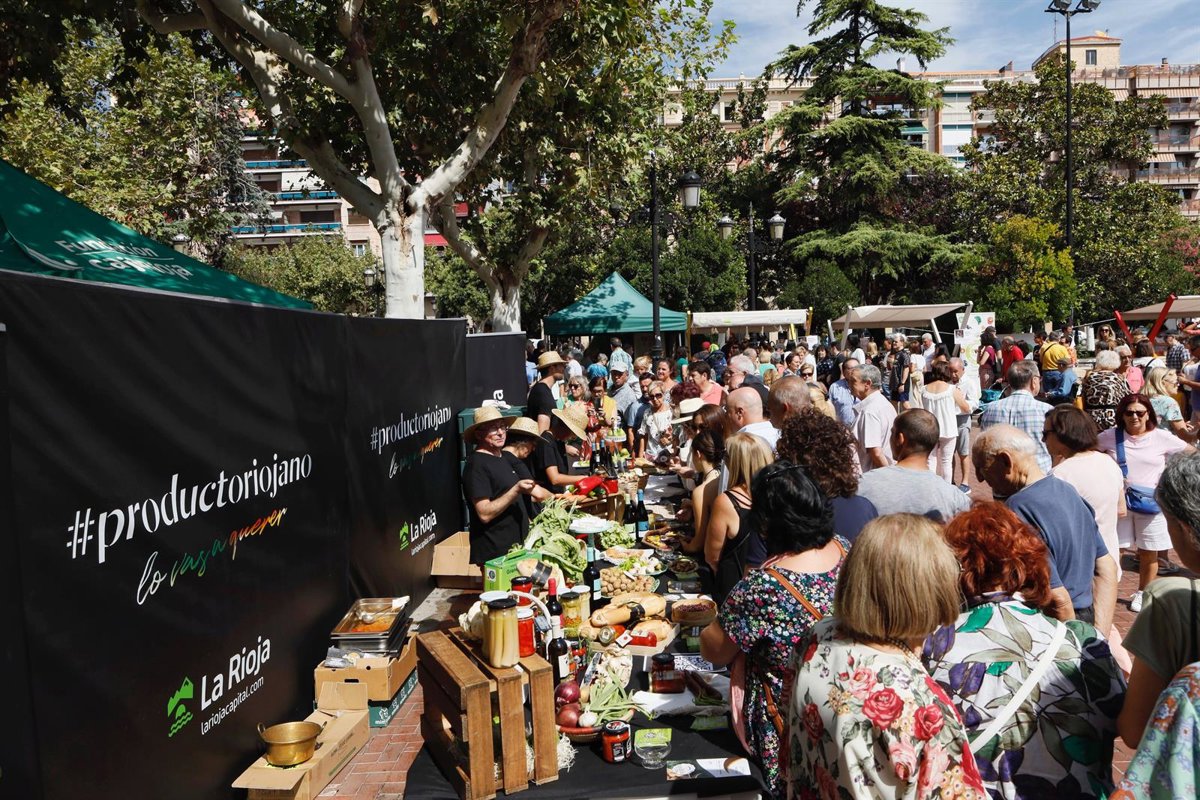 16 agricultores, cuatro bodegas y un concurso de cata, este domingo en El Espolón en el Concurso Agrícola de La Rioja