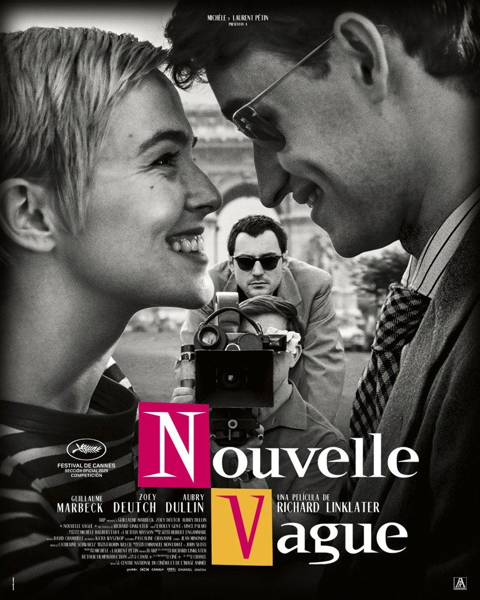 Linklater realiza con 'Nouvelle Vague' una declaración de amor a la película de culto de Jean-Luc Godard, ' Bout de Souffle' ('Al final de la escapada', 1959)