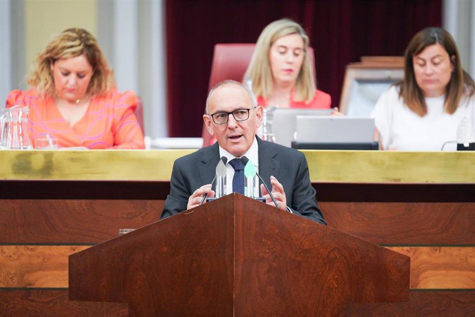 Archivo - El diputado general de Álava, Ramiro González