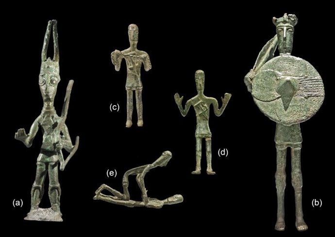 Bronzetti del estilo Uta-Abini de Cerdeña.