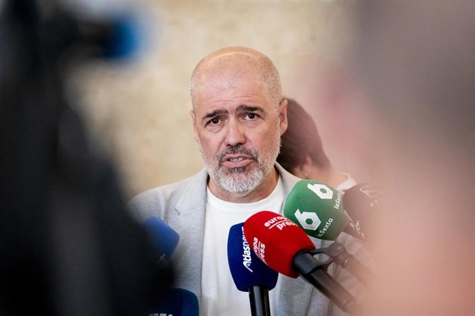 El secretario general de CCOO, Unai Sordo. 