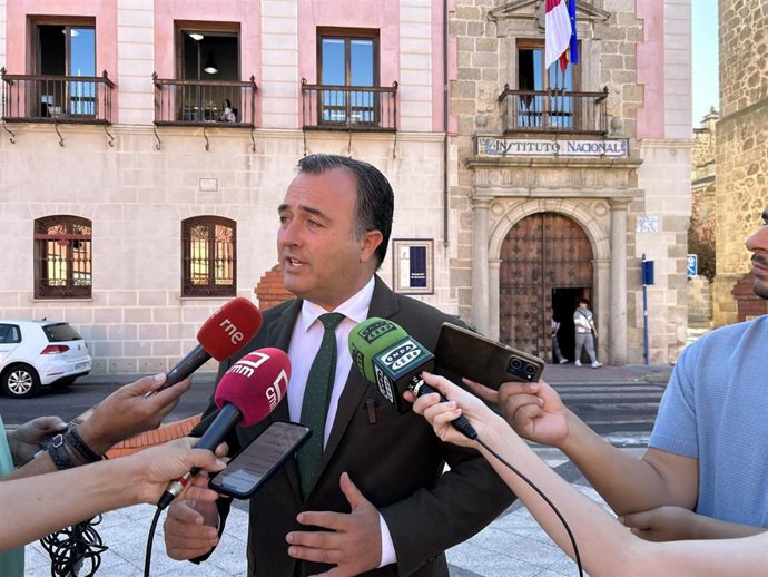 El diputado de Vox David Moreno.