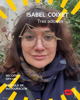 Isabel Coixet abrirá a 70ª edição da Seminci com a estreia europeia de 'Tres adioses'.