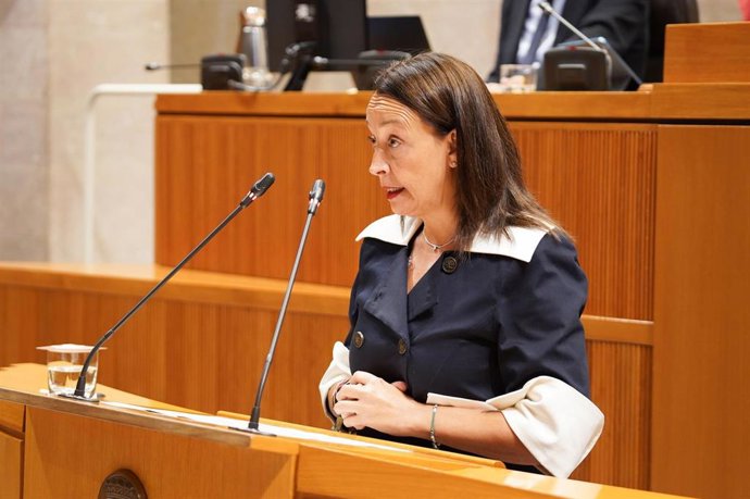 La consejera de Bienestar Social y Familia del Gobierno de Aragón, Carmen Susín.