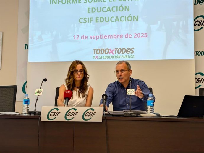 Rueda de prensa CSIF