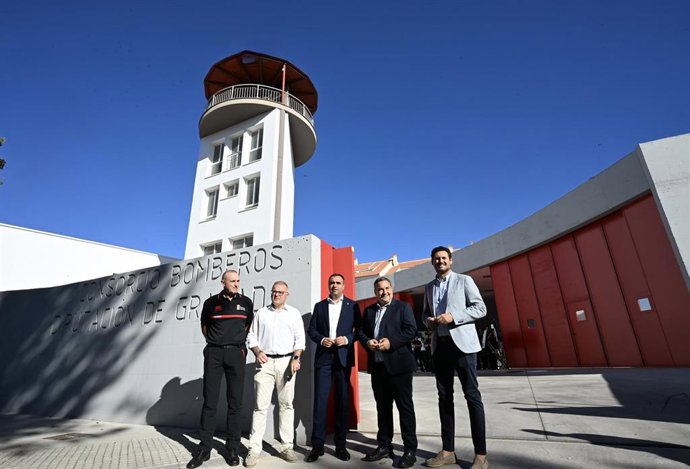 Visita al Parque de Bomberos de Baza.