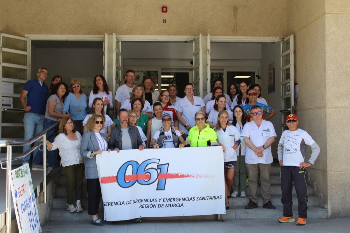 El 061 organiza un desafío deportivo para fomentar el autocuidado y el trabajo en equipo de los profesionales sanitarios