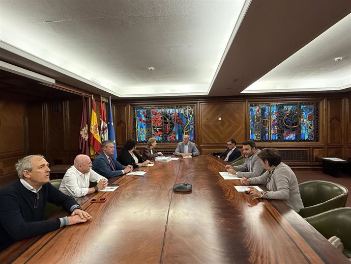 Junta de Gobierno Local celebrada este martes en el Ayuntamiento de León.
