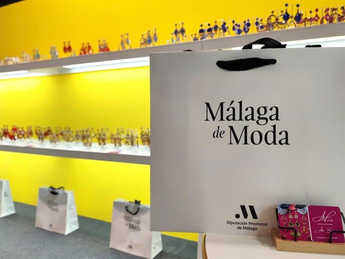 Estand de Málaga de Moda en Momad.
