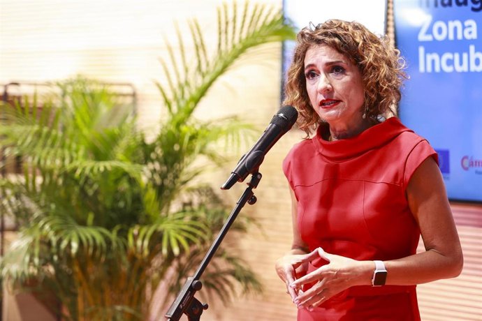 La vicepresidenta primera del Gobierno de España y ministra de Hacienda, María Jesús Montero.