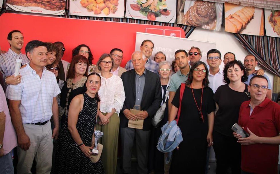 El exalto representante de la Unión Europea para Asuntos Exteriores y Política de Seguridad, Josep Borrell, en Albacete.