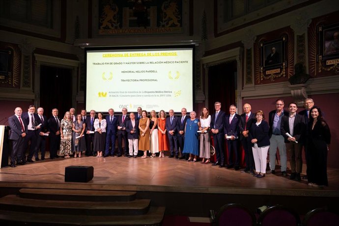 Imagen de la entrega de premios.