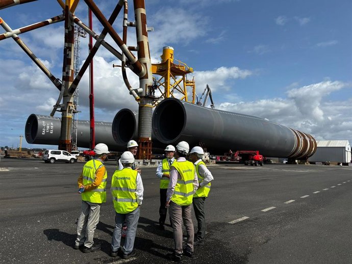 Port de Tarragona visita el centro de Navantia Seanergies por sus proyectos de eólica marina