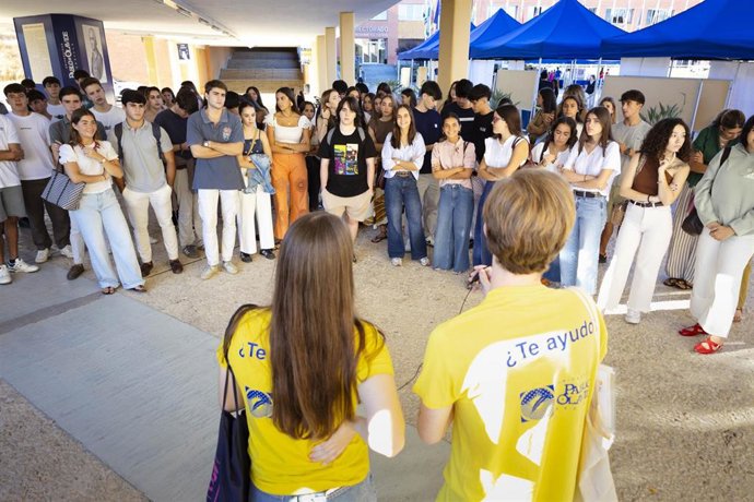 Jornada de bienvenida al nuevo alumnado de la Pablo de Olavide