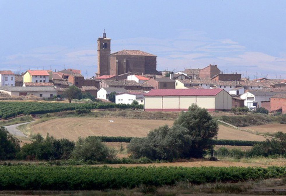 Pueblo de Azofra en La Rioja