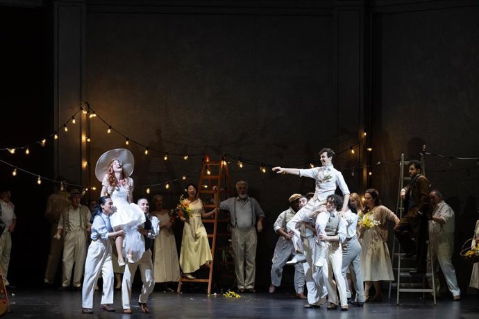 Archivo - Un momento de la representación de 'Don Giovanni', la ópera de Mozart.