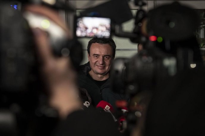 Archivo - El primer ministro en funciones de Kosovo, Albin Kurti