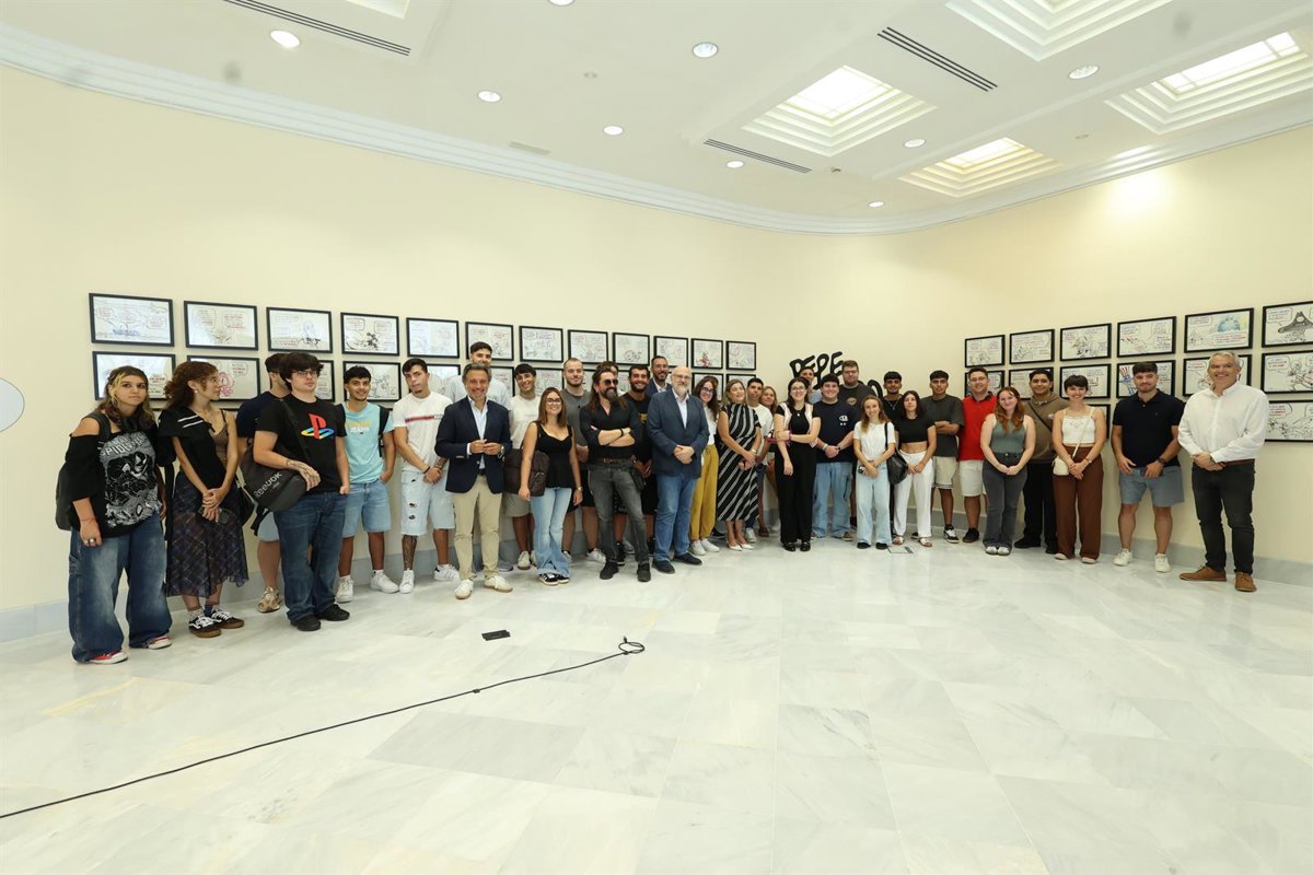 Exhibition of José Farruqo’s Cartoons at the Canary Islands Parliament