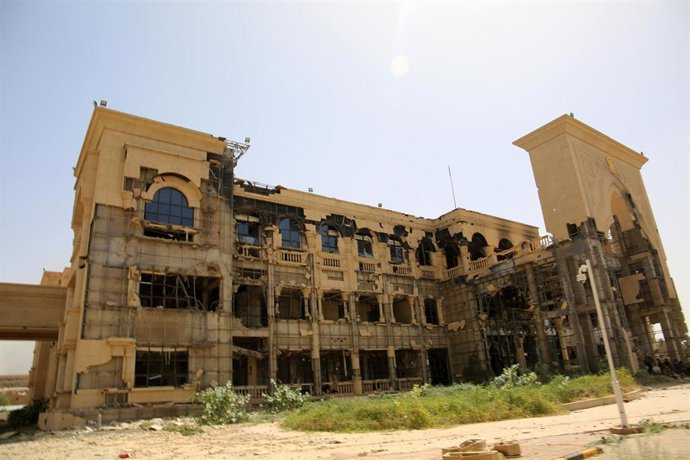 Archivo - Imagen de archivo del Palacio Presidencial de Sudán, en Jartum, dañado por el conflicto entre el Ejército sudanés y las RSF
