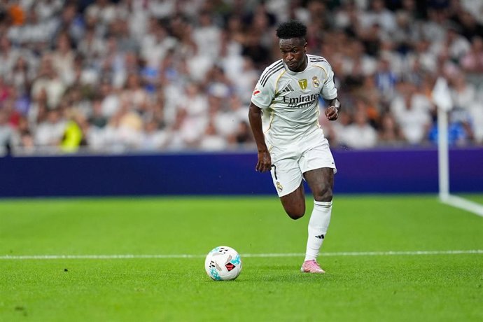 El jugador brasileño del Real Madrid Vinícius Junior.