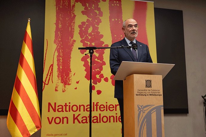 El conseller de Unión Europea y Acción Exterior de la Generalitat, Jaume Duch