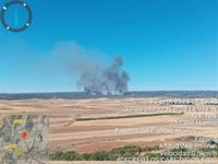 El Infoca da por estabilizado el incendio declarado en el paraje Los Almendrillos, en Paterna (Huelva)