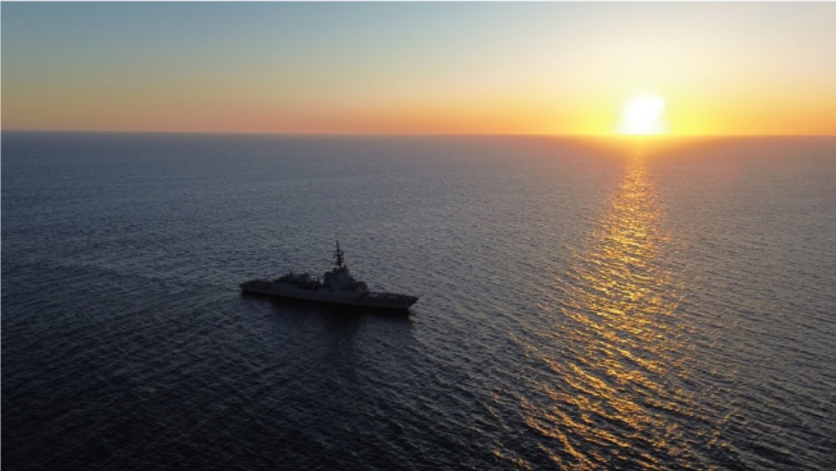 La fragata  Cristóbal Colón , la más moderna de la Armada, recala hoy en el Arsenal de Las Palmas de Gran Canaria
