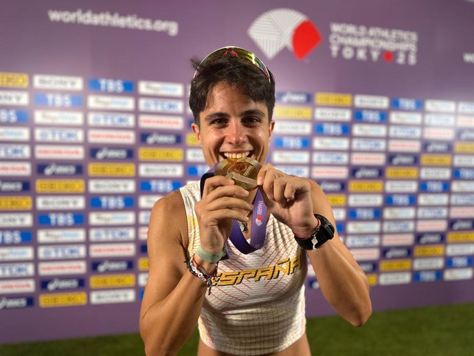 Maria Perez ganha seu terceiro ouro mundial em Tóquio