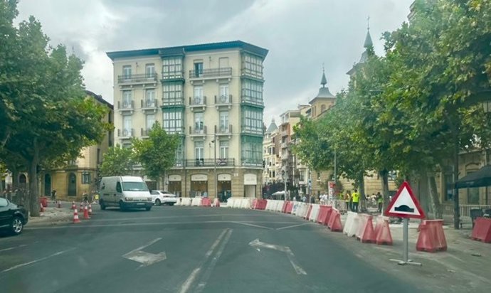 El avance en la obra de la Glorieta obligará a un nuevo corte al tráfico de las calles Muro del Carmen y de Cervantes