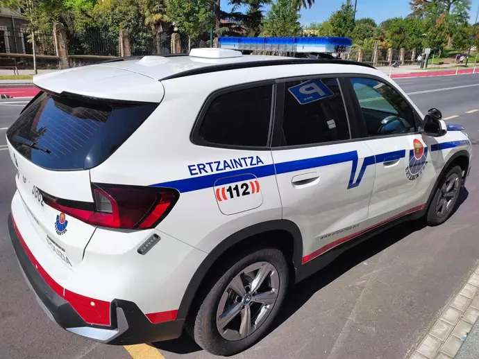 Vehículo de la Ertzaintza