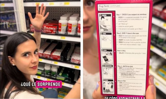 Lo que encontró una farmacéutica española en una farmacia de Nueva York y que en España sería impensable