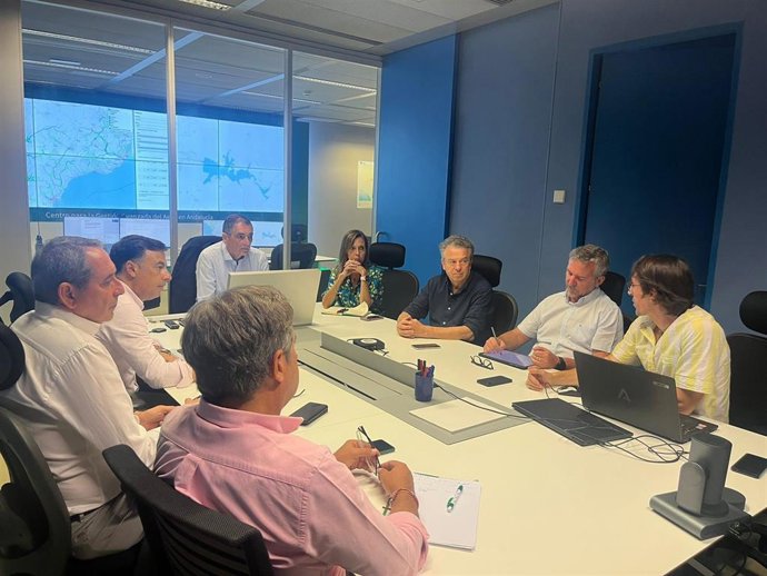 La Junta trabaja en la coordinación y mejora de los sistemas de gestión ante posibles inundaciones.