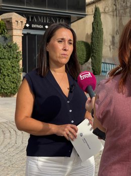La portavoz del Partido Popular de Castilla-La Mancha, Alejandra Hernández
