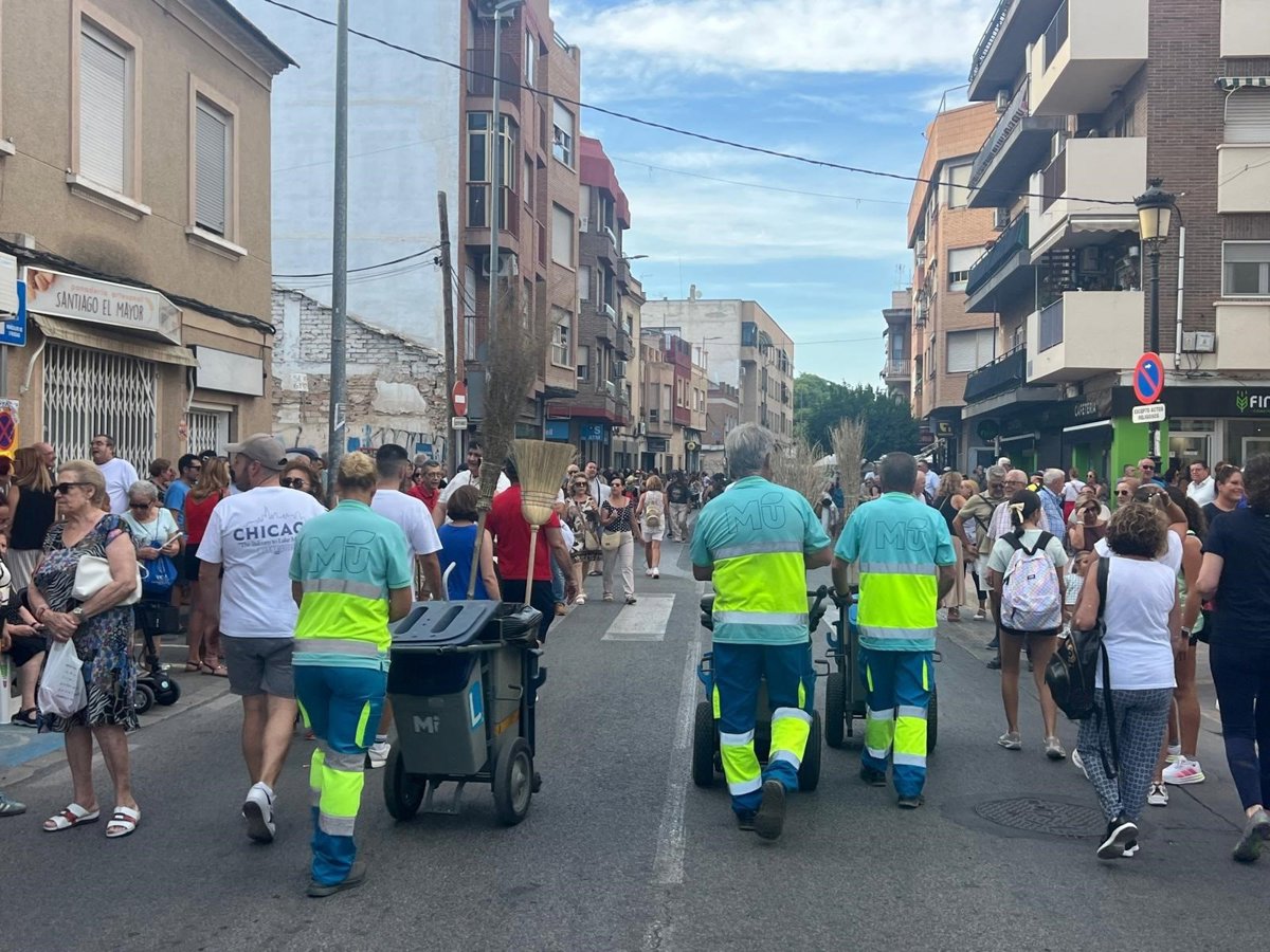 Un total de 89 operarios y más de 30 vehículos velarán por la limpieza antes, durante y después de La Romería