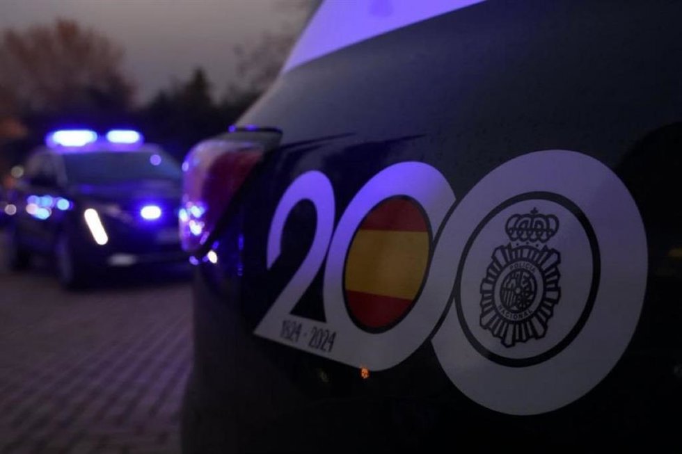 Archivo - Un coche de la Policía Nacional.