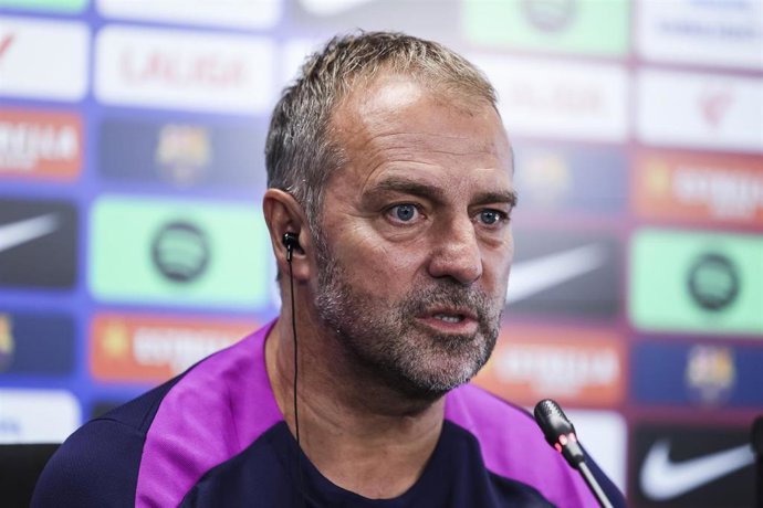 Hansi Flick, entrenador del FC Barcelona