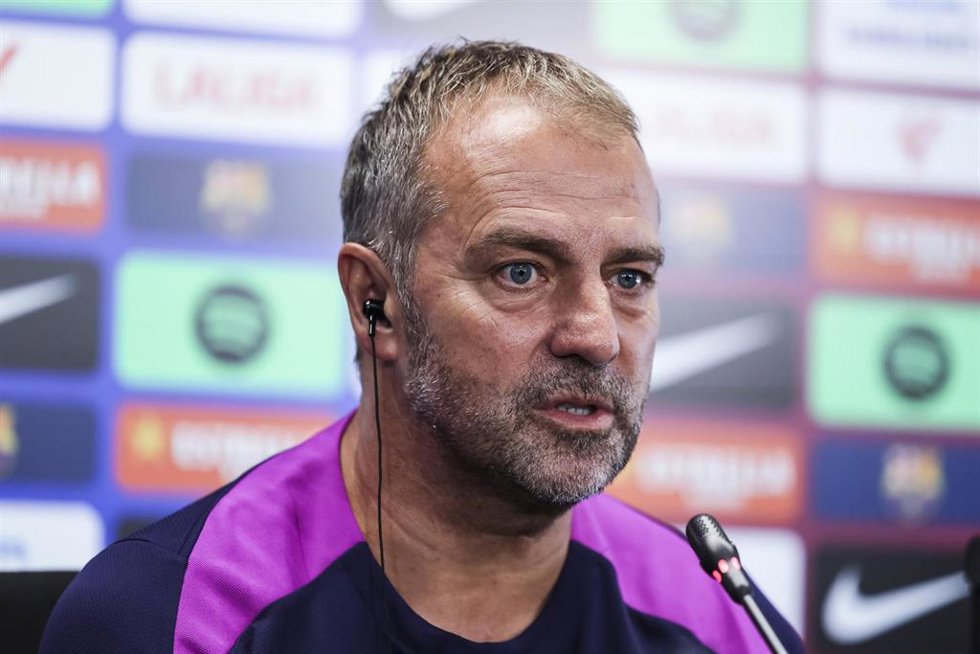 Hansi Flick, entrenador del FC Barcelona