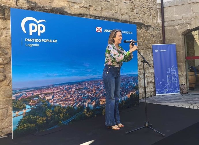 Cuca Gamarra, hoy en Logroño