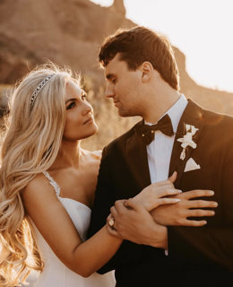 Imatge d'Erika Kirk i Charlie Kirk (arxiu)