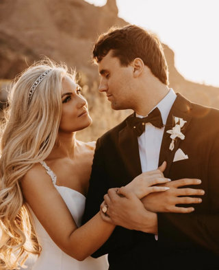 Imatge d'Erika Kirk i Charlie Kirk (arxiu)