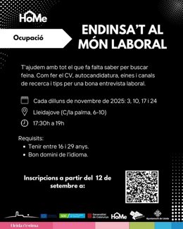 Cartel informativo de las sesiones