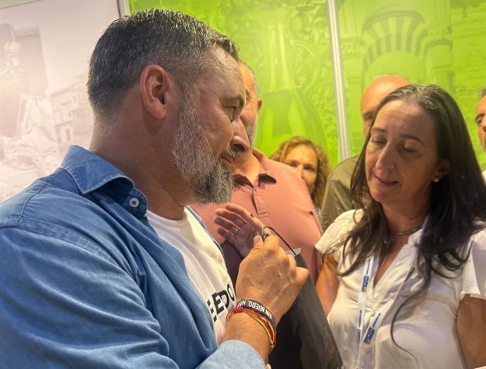 La presidente provincial de Vox Córdoba, Paula Badanelli.