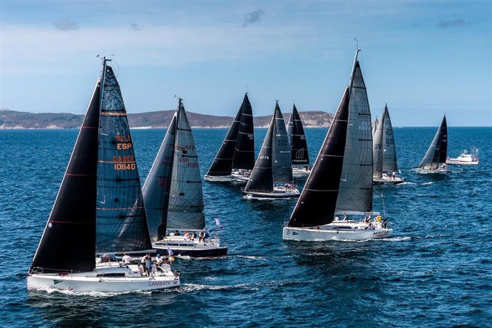 Salida de la flota de ORC en la Regata Rey Juan Carlos I – El Corte Inglés Máster