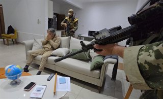 Detención del dirigente criminal mexicano Hernán Bermúdez Requena
