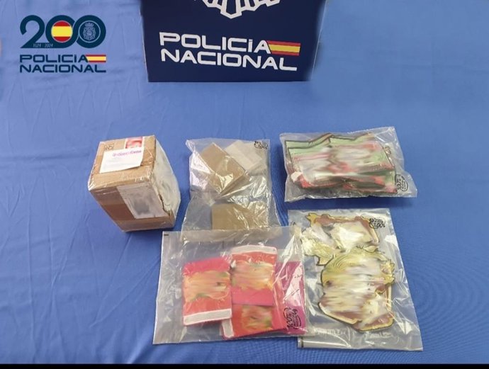 Detenidos dos hombres que introducían droga en Mallorca mediante paquetería