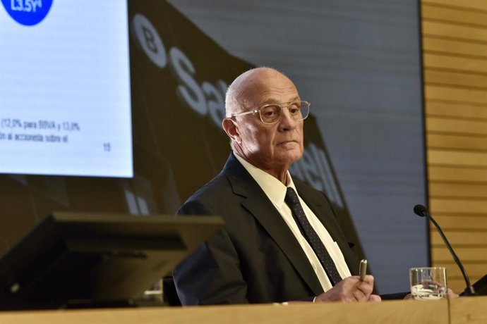 El president del Banc Sabadell, Josep Oliu