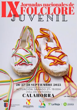 150 Jóvenes Participan En Las IX Jornadas Nacionales De Folclore Juvenil Que Acoge Calahorra Los Días 26, 27 Y 28 De Septiembre